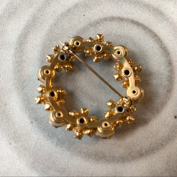 Vintage Rhinestone Brooch - Picture 2 of 2